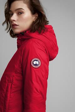 Chamarras Canada Goose Mujer México - Dore Chaqueta De Plumas Rojos WG2978105